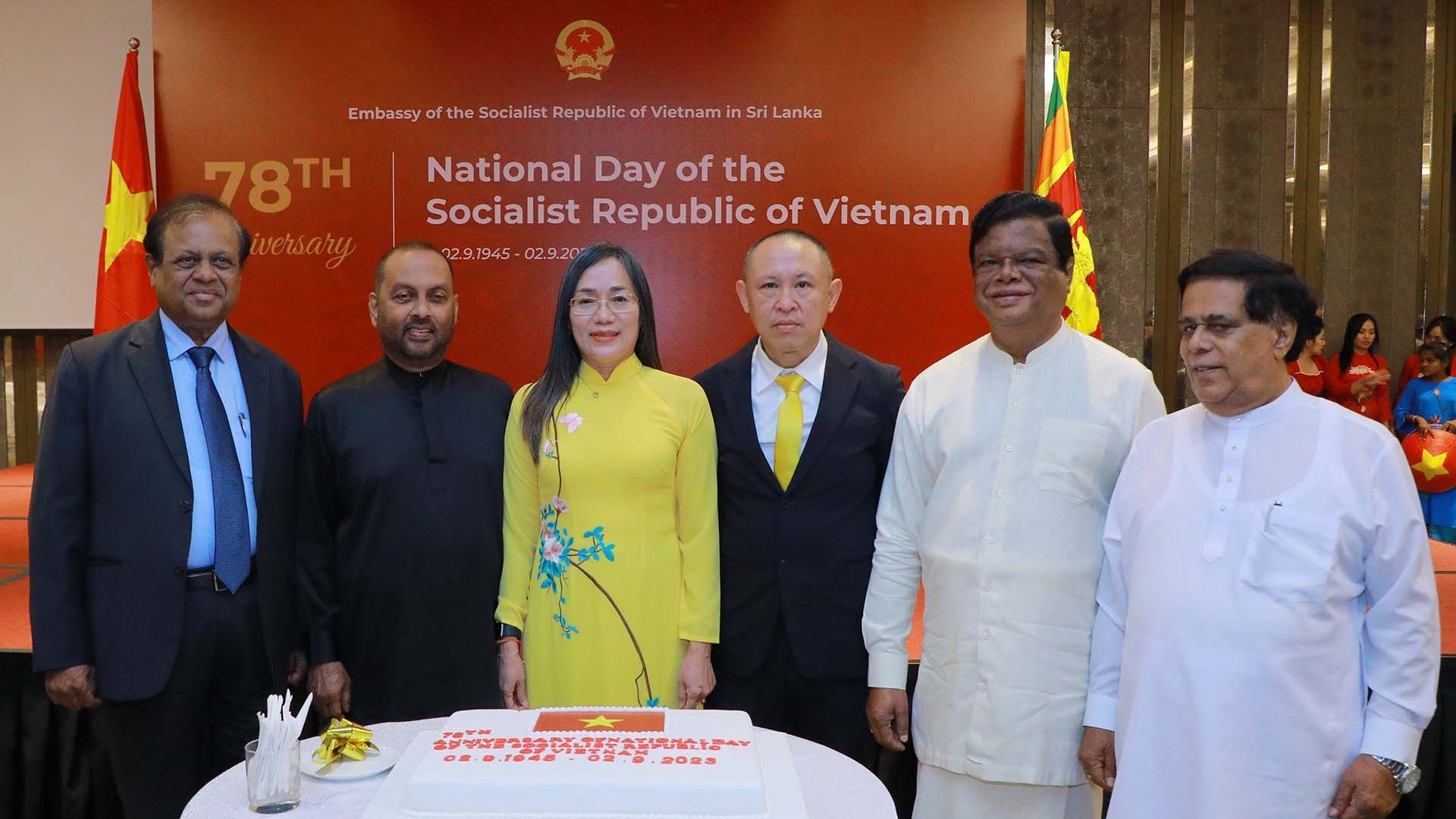 Nhiều điểm nhấn tại Lễ kỷ niệm 78 năm Quốc khánh Việt Nam ở Sri Lanka