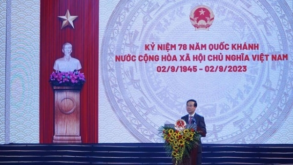 President Vo Van Thuong hosts ceremony marking 78th anniversary of National Day