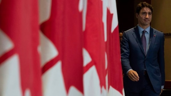 Thủ tướng Canada Justin Trudeau trong chuyến thăm Singapore vào năm 2018. (Nguồn: Canadian Press)