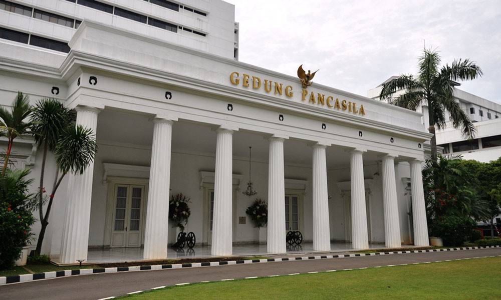 Indonesia đẩy nhanh đàm phán Bộ quy tắc ứng xử ở Biển Đông. Ảnh; Tòa nhà Bộ Ngoại giao Indonesia. (Nguồn: kemlu.go.id)