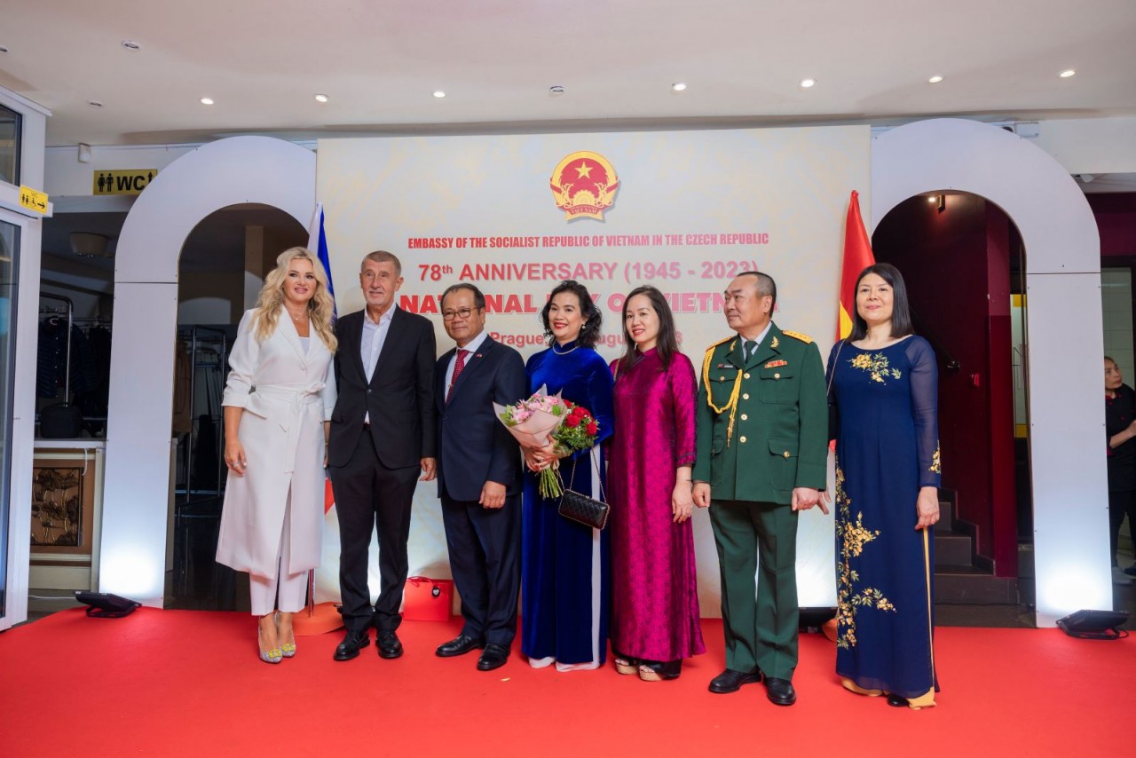 Long trọng Lễ kỷ niệm Quốc khánh Việt Nam tại CH Czech