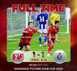 U16 PVF giành hạng 3 giải giao hữu U16 quốc tế tại Thượng Hải, Trung Quốc