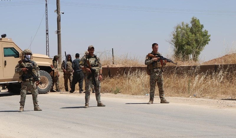 Lực lượng dân chủ Syria (SDF) tại tỉnh Deir Ez. (Nguồn: almayadeen.net)