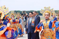 ASEAN-43: Thủ tướng Phạm Minh Chính đến Jakarta, bắt đầu các hoạt động tại Hội nghị cấp cao ASEAN-43