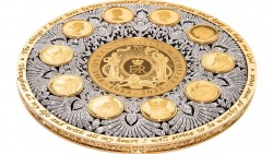 Ra mắt đồng tiền vàng nạm kim cương trị giá khoảng 23 triệu USD để tưởng nhớ cố Nữ hoàng Elizabeth II