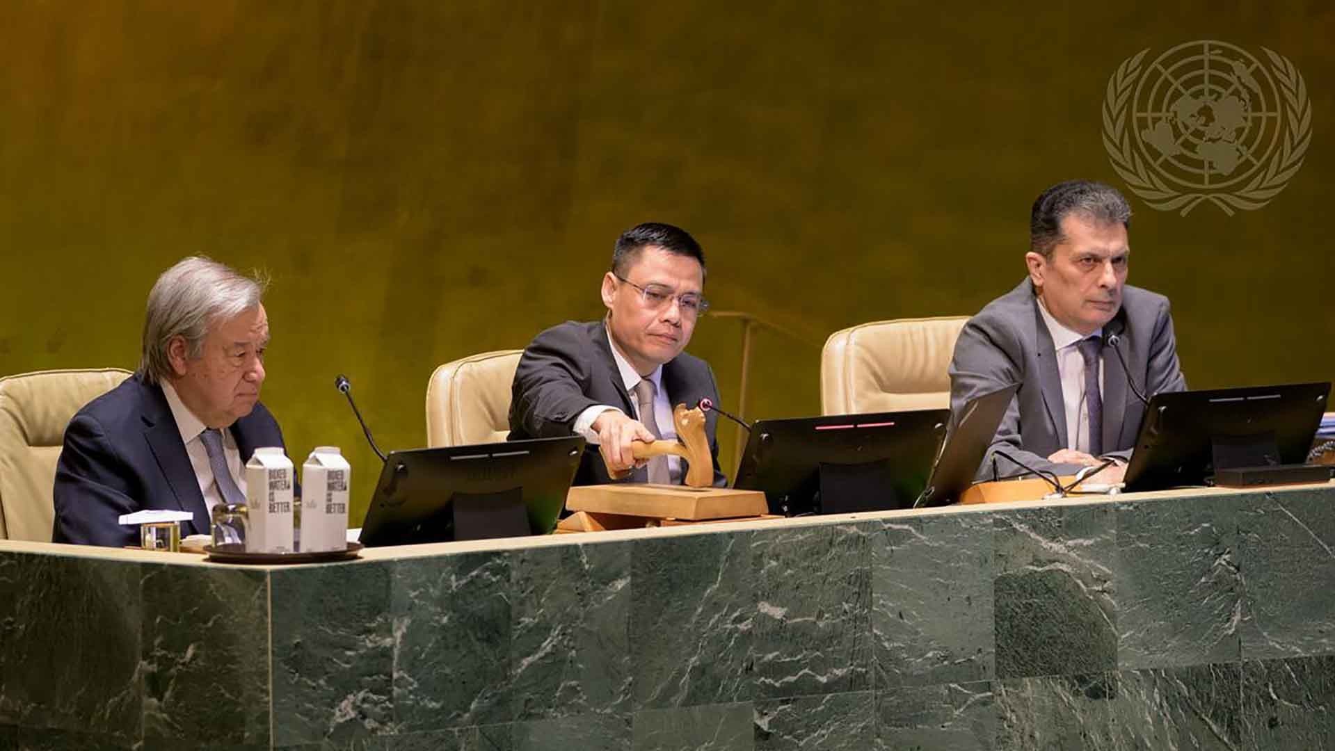 Việt Nam hoàn thành xuất sắc nhiệm kỳ Phó Chủ tịch Đại hội đồng Liên hợp quốc Khoá 77
