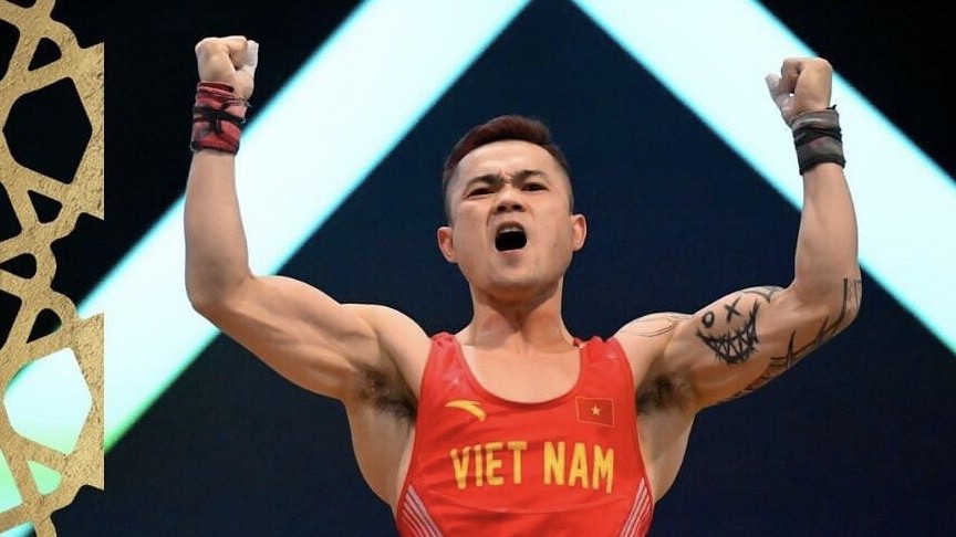 Đội cử tạ Việt Nam thi đấu thành công tại giải cử tạ thế giới 2023
