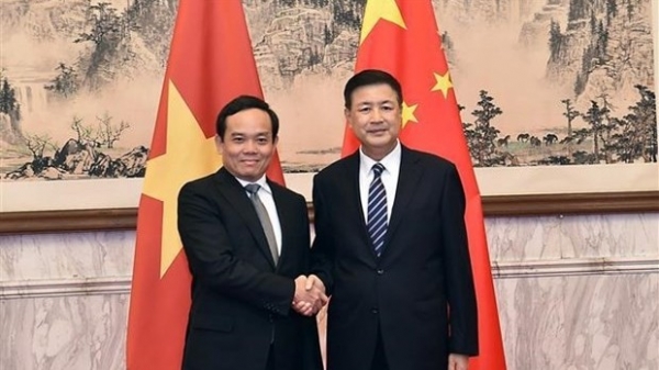 Deputy PM Tran Luu Quang met with Chinese Minister of Public Security in Beijing