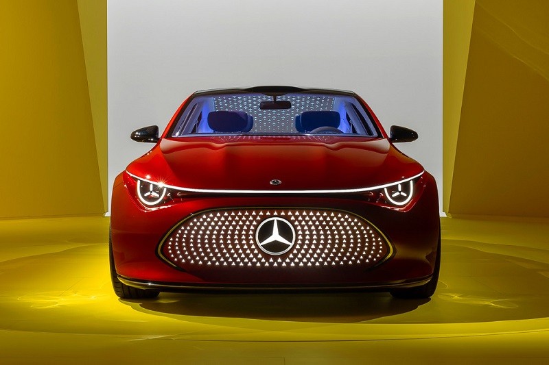 Cận cảnh xe điện Mercedes-Benz Concept CLA Class vừa ra mắt tại Đức, phạm vi hoạt động lên tới 750 km