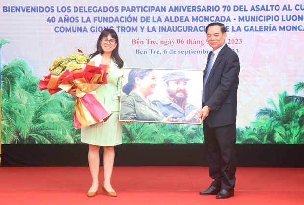 Ceremony to mark 70th anniversary of Cuba’s Moncada Barracks attack in Ben Tre