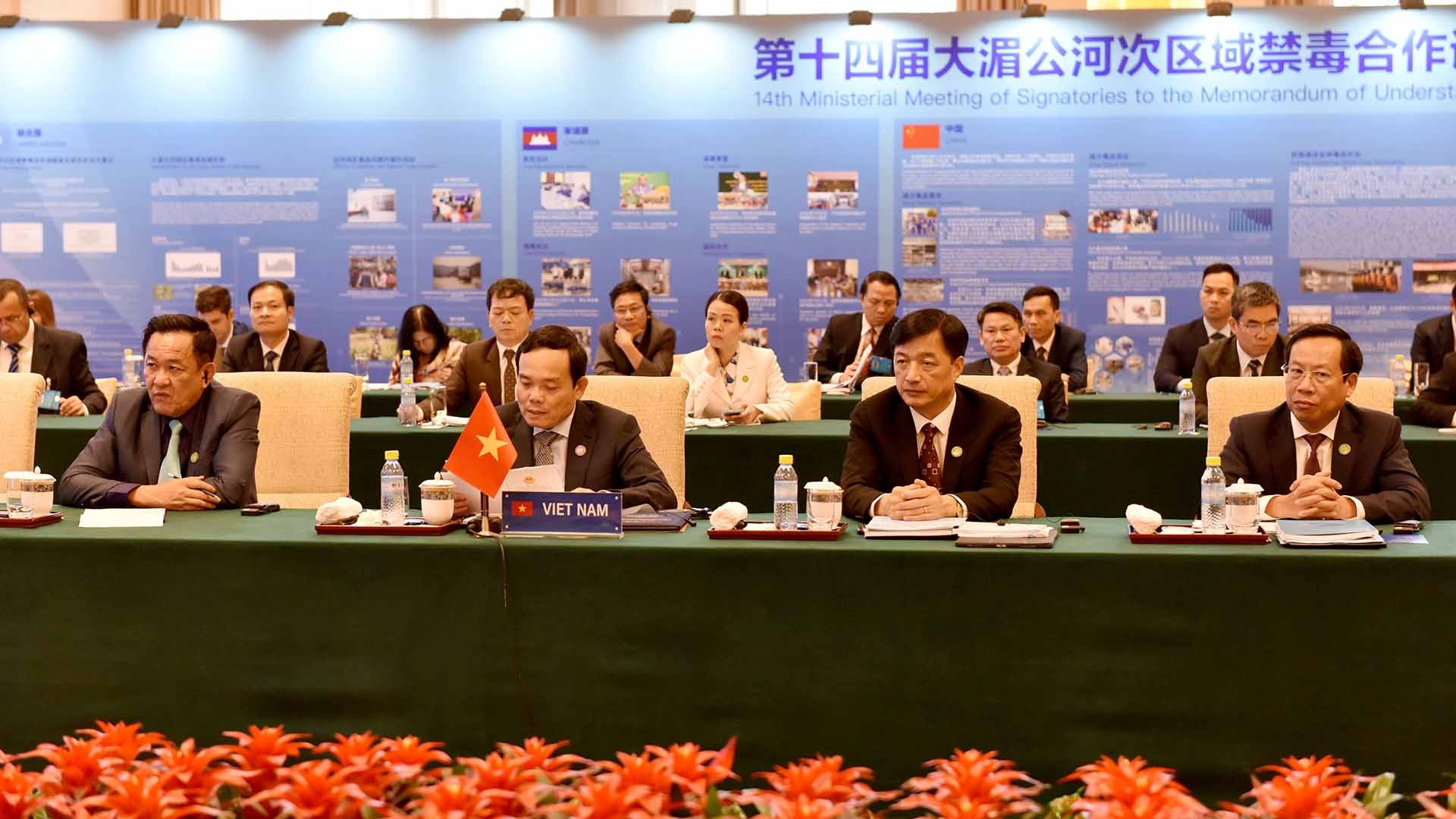 Phó Thủ tướng Trần Lưu Quang phát biểu tại Hội nghị. (Nguồn: TTXVN)
