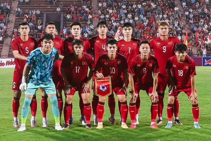Thắng U23 Guam với tỷ số 0-6, U23 Việt Nam vươn lên dẫn đầu bảng C vòng loại U23 châu Á 2024