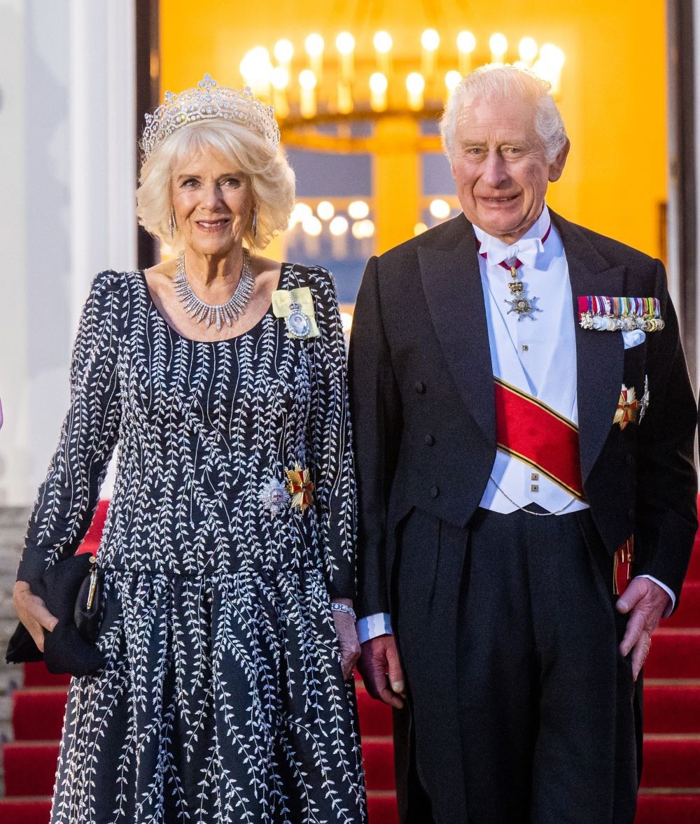 Nhà vua Anh Charles và Hoàng hậu Camilla trong chuyến thăm cấp nhà nước tới Đức tháng 3/2023. (Nguồn: 