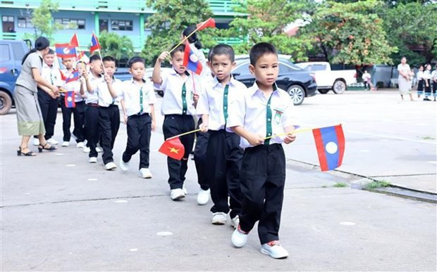 Lao-Viet bilingual school begins new school year in Vientiane