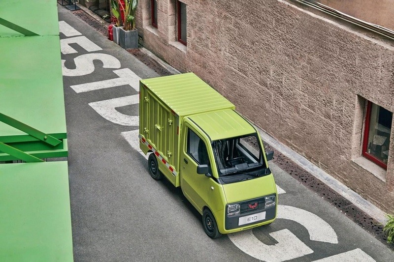 Cận cảnh xe tải điện Wuling E10 siêu nhỏ, giá chỉ từ 121 triệu đồng