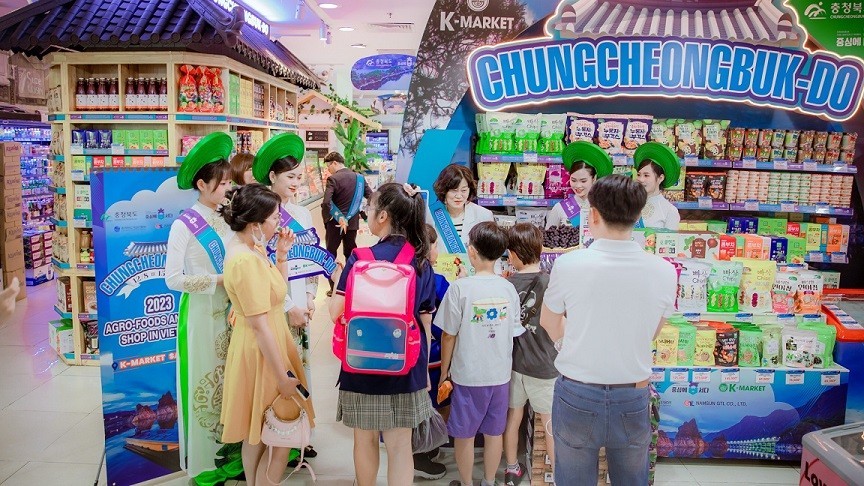 Tỉnh Chungcheongbuk (Hàn Quốc) quảng bá nông sản tại Việt Nam