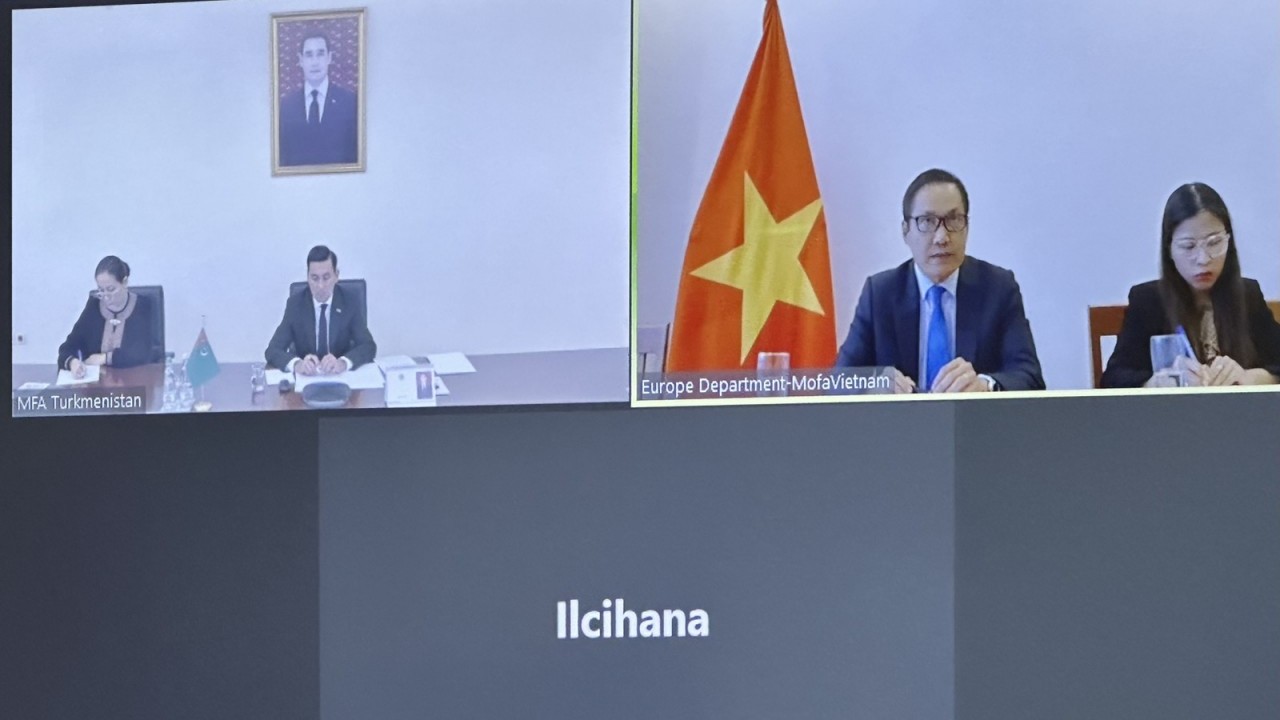 Tham vấn chính trị cấp Vụ trưởng Bộ Ngoại giao Việt Nam-Turkmenistan