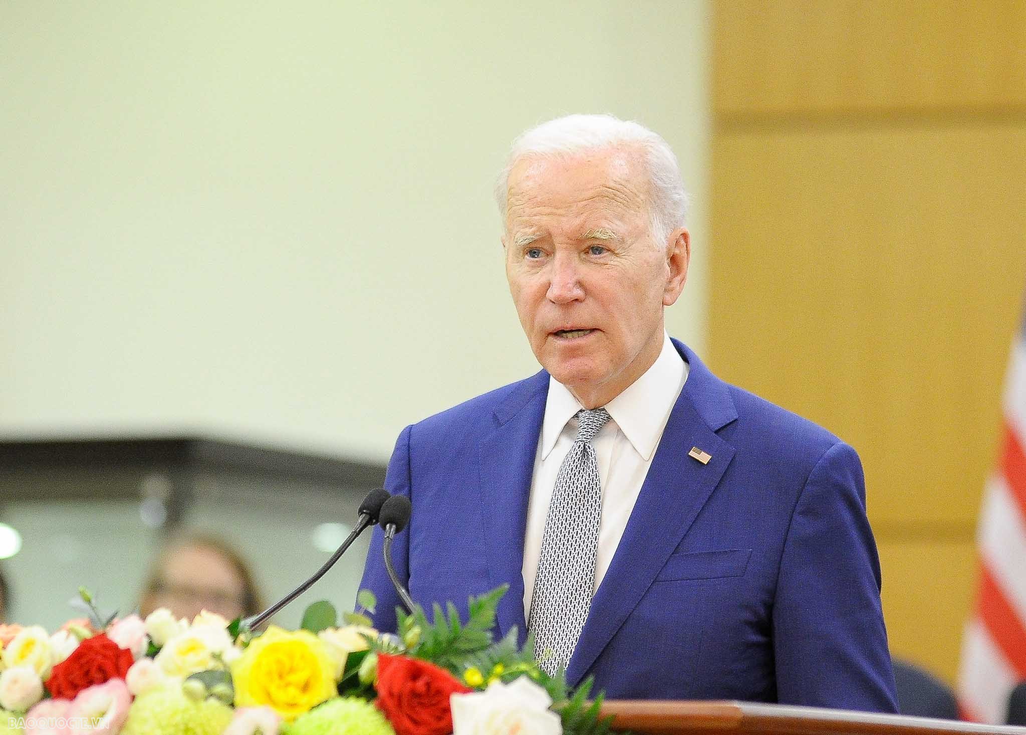 US President's address to press following talks with General Secretary Nguyen Phu Trong