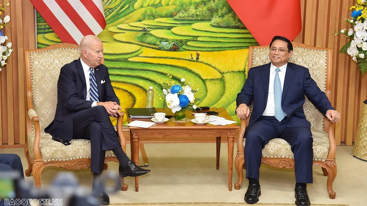 Thủ tướng Phạm Minh Chính đề nghị phía Hoa Kỳ sớm công nhận Quy chế kinh tế thị trường của Việt Nam