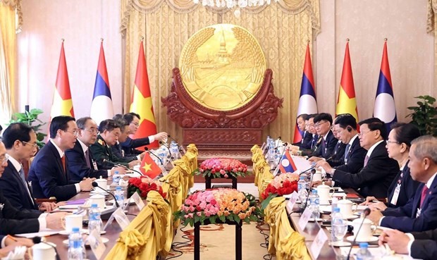 Vietnam, Laos stand side by side for mutual development: President of Laos-Vietnam Friendship Association