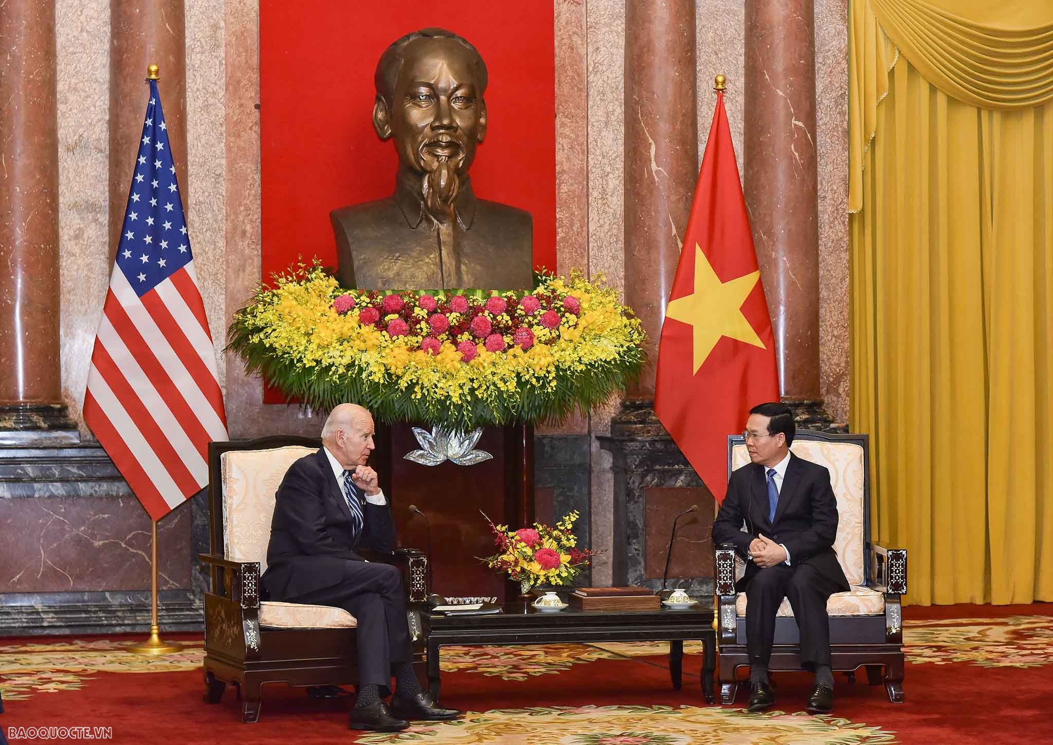 Hai ngày thăm cấp Nhà nước Việt Nam của Tổng thống Hoa Kỳ Joe Biden qua ảnh