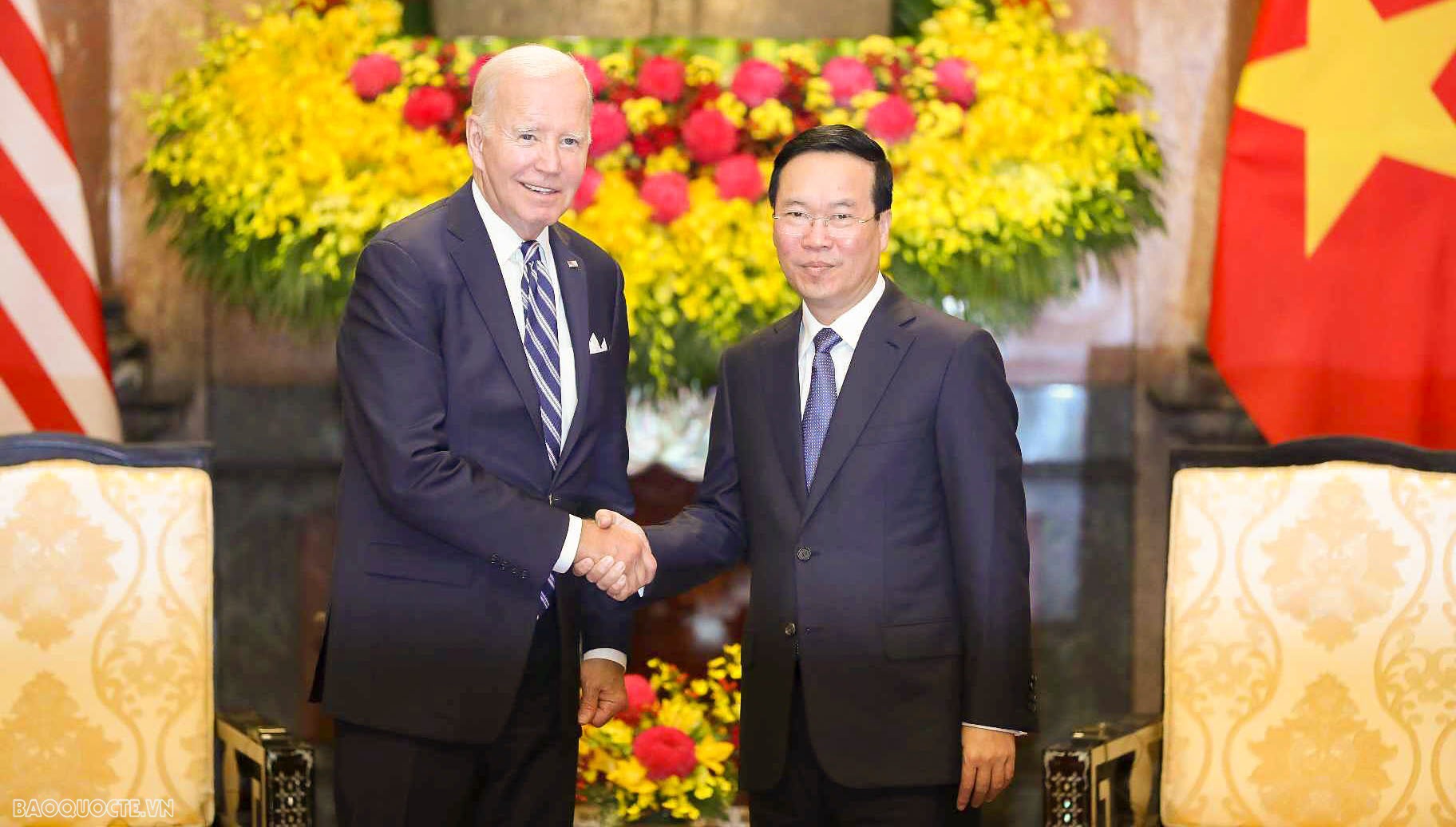 Hai ngày ở Việt Nam của Tổng thống Hoa Kỳ Joe Biden Hai ngày thăm cấp Nhà nước Việt Nam của Tổng thống Hoa Kỳ Joe Biden qua ảnh