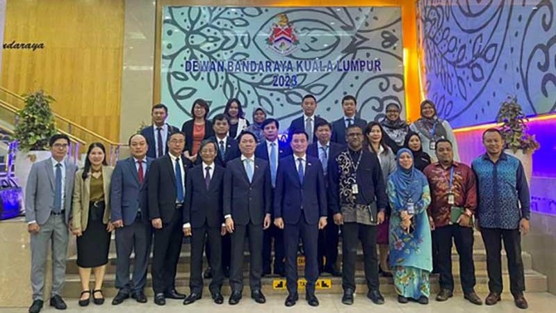 Tăng cường thúc đẩy hợp tác giữa TP. Hồ Chí Minh và Jakarta, Kuala Lumpur trong lĩnh vực quản lý đô thị
