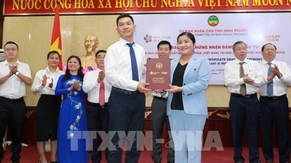 Chinese firm invests 500 million USD in tire production in Binh Phuoc