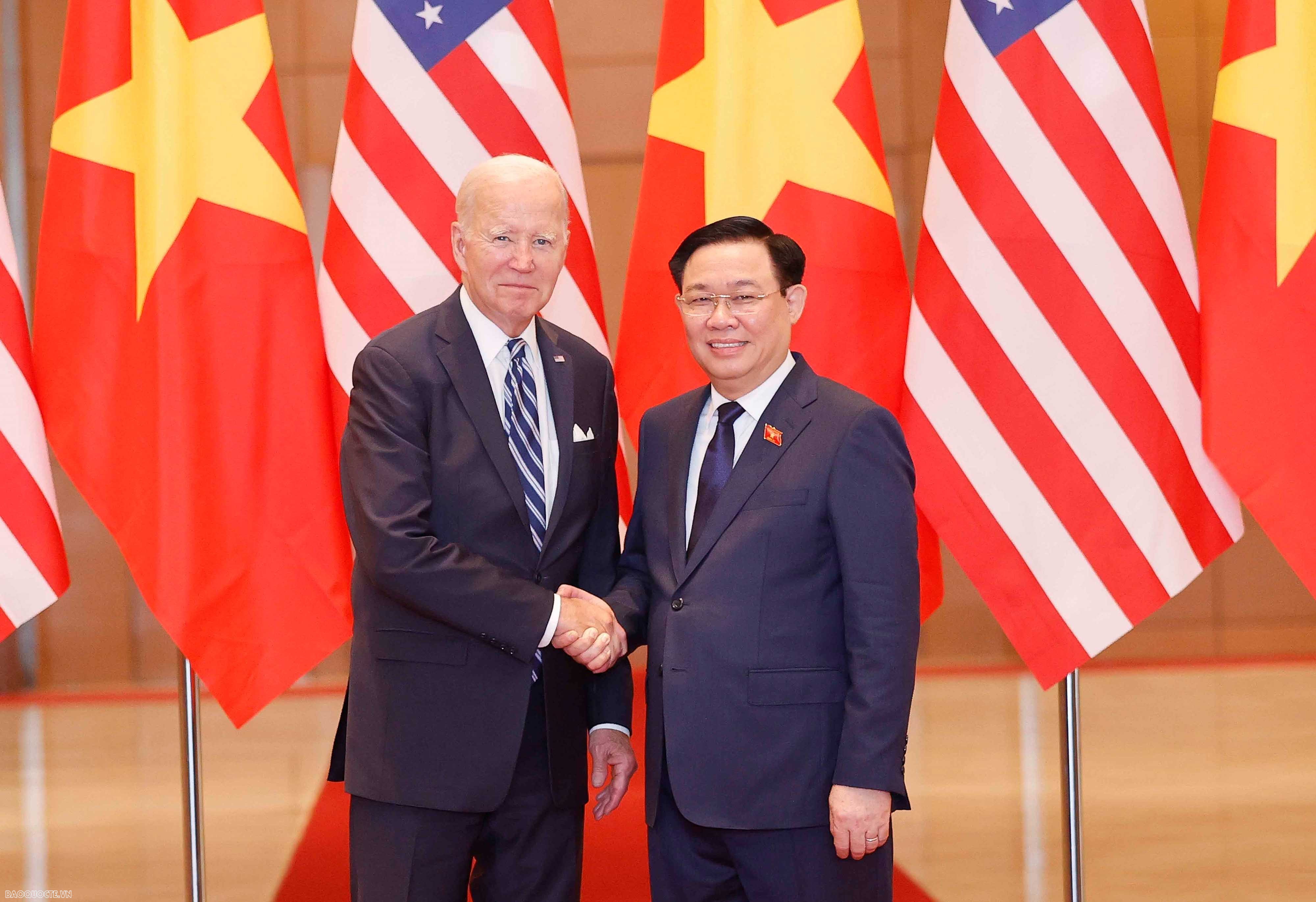 Hai ngày thăm cấp Nhà nước Việt Nam của Tổng thống Hoa Kỳ Joe Biden qua ảnh