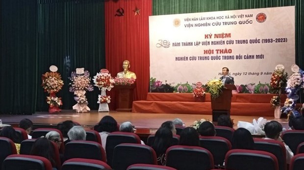 Seminar on Chinese studies in new context held in Hanoi