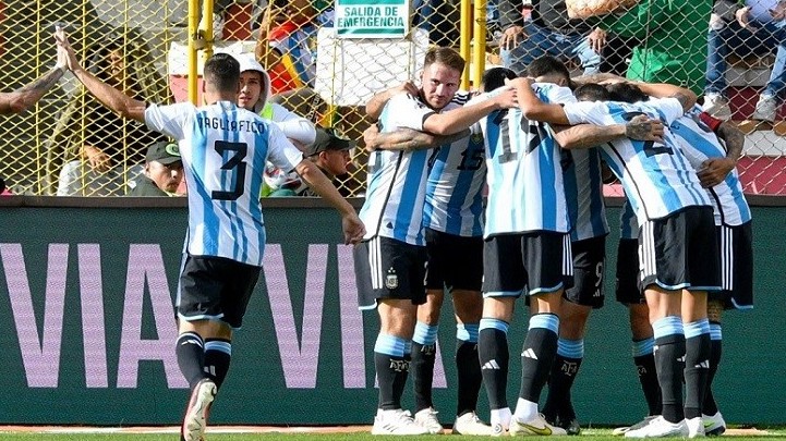 Đội tuyển Argentina dẫn đầu bảng xếp hạng vòng loại World Cup 2026 khu vực Nam Mỹ
