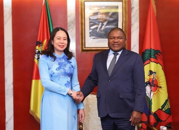 Vice President Vo Thi Anh Xuan meets Mozambique leaders, to foster cooperation in various areas