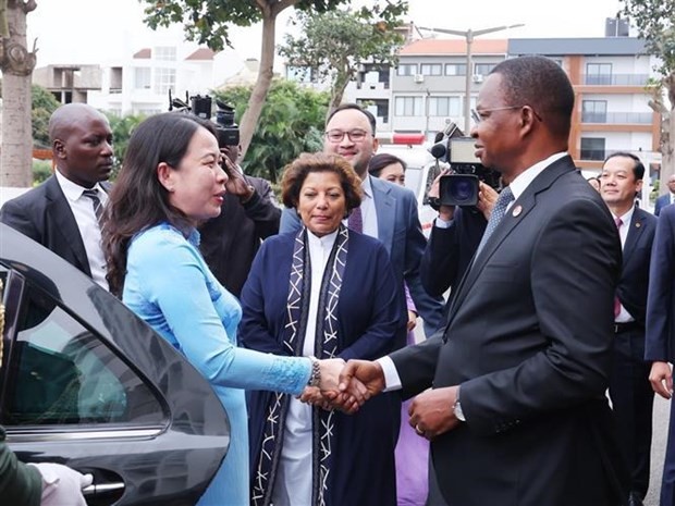 Vice President Vo Thi Anh Xuan meets Mozambique leaders, to foster cooperation