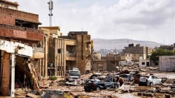 Điện chia buồn về thiệt hại do cơn bão Daniel tại Derna, Libya