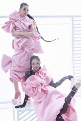 Ngắm siêu mẫu Thanh Hằng và dàn người đẹp đáng yêu trong bộ ảnh thời trang tông hồng ngọt ngào