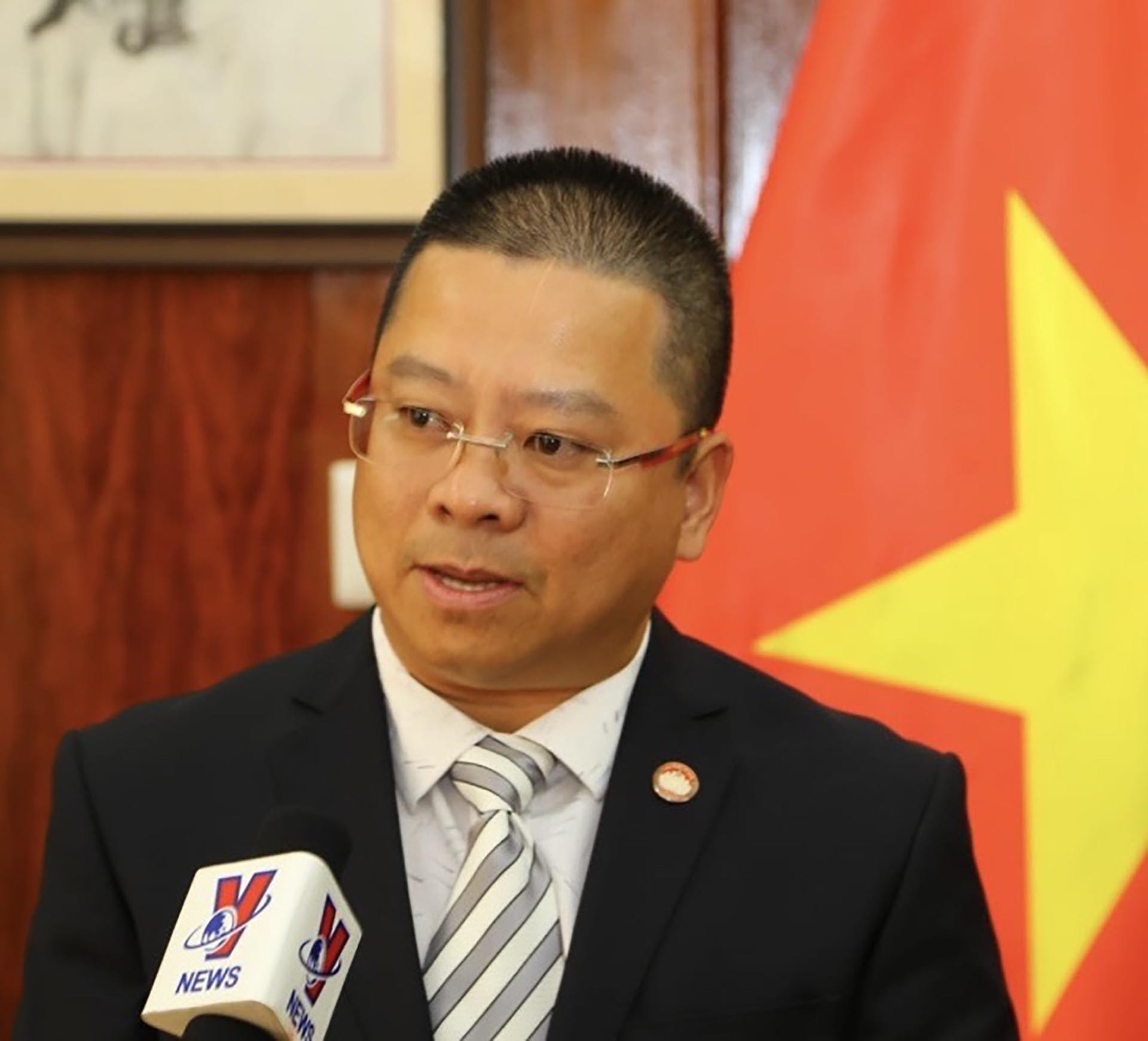 Ông Lê Hoài Nam, Trưởng Ban liên lạc lâm thời cộng đồng người Việt tại Nam Phi. (Ảnh: NVCC)