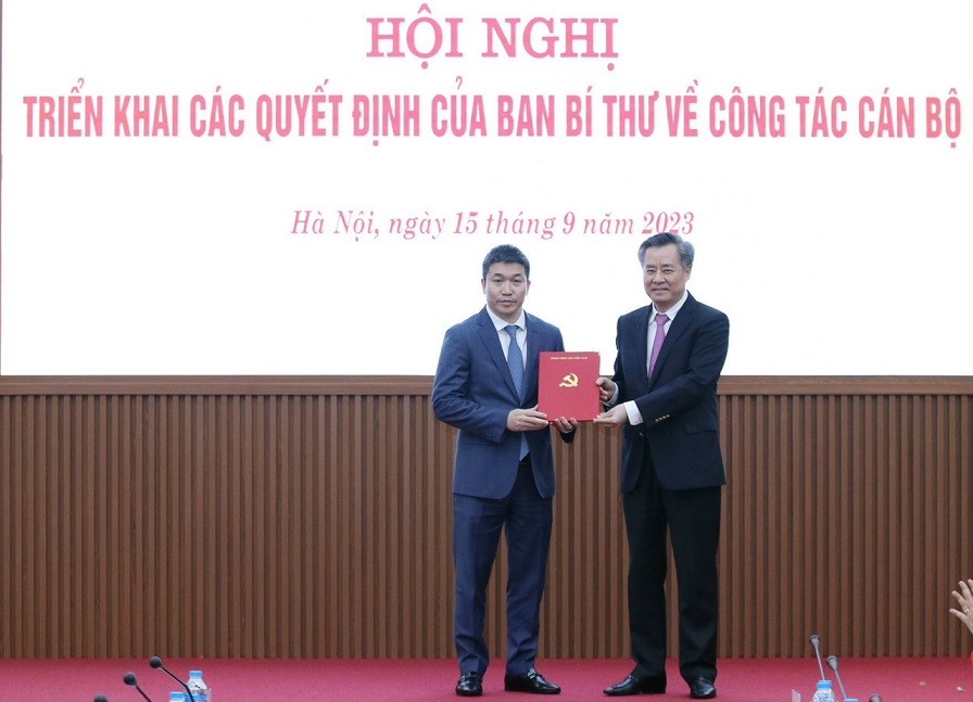 Ông Phan Anh Sơn giữ chức Bí thư Đảng đoàn Liên hiệp các tổ chức hữu nghị Việt Nam