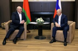 Hai nhà lãnh đạo Nga-Belarus gặp mặt, đề cập khả năng hợp tác ba bên với Triều Tiên