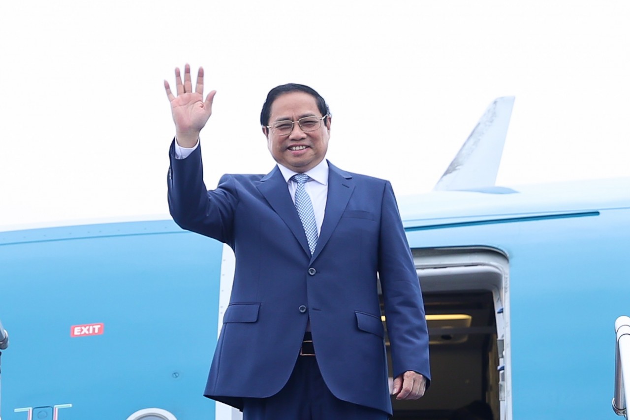 Thủ tướng Phạm Minh Chính lên đường đến Trung Quốc dự Hội chợ Trung Quốc-ASEAN lần thứ 20