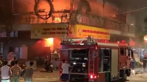 Vụ cháy ở Quốc Oai không gây thiệt hại về người