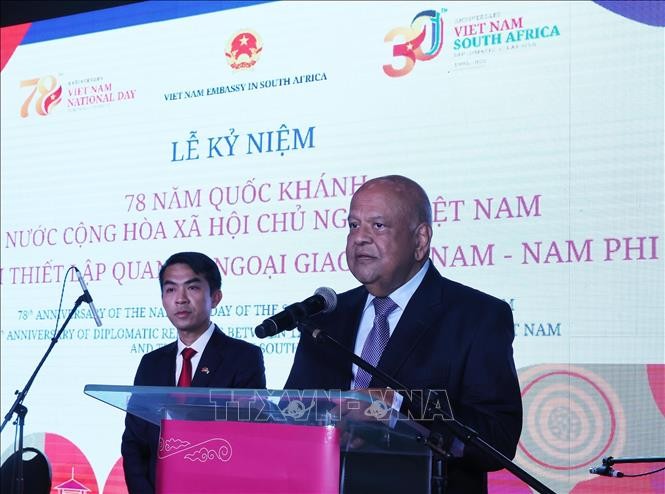 Trang trọng kỷ niệm 78 năm Quốc khánh Việt Nam và 30 năm thiết lập quan hệ ngoại giao Việt Nam-Nam Phi