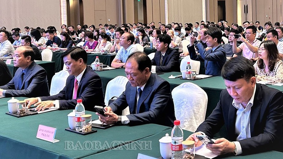 Hội nghị xúc tiến đầu tư của tỉnh Bắc Ninh tại Trung Quốc thu hút gần 400 doanh nghiệp tham dự