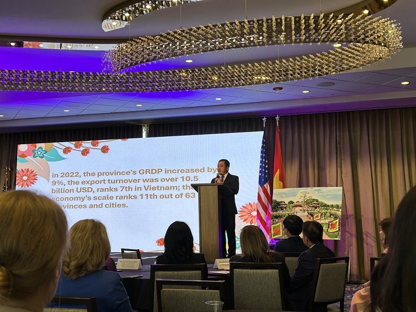 Hội nghị xúc tiến đầu tư tỉnh Hải Dương tại Houston, Hoa Kỳ