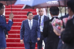 Thủ tướng Phạm Minh Chính đến Nam Ninh, bắt đầu chuỗi các hoạt động tham dự CAEXPO tại Trung Quốc