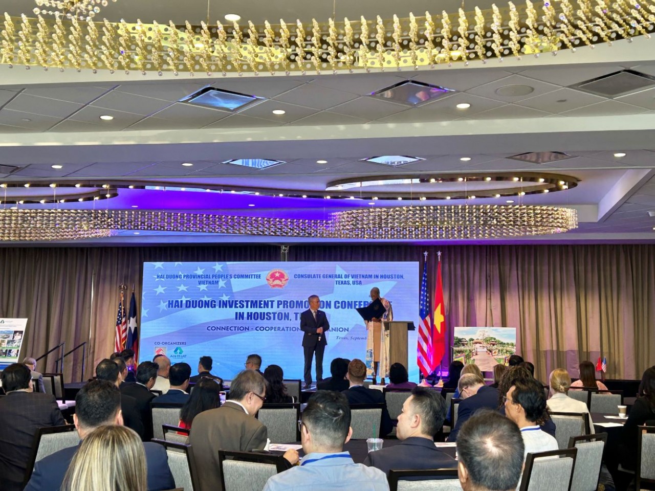 Hội nghị xúc tiến đầu tư tỉnh Hải Dương 'Kết nối - Hợp tác - Đồng hành' tại Houston, Hoa Kỳ