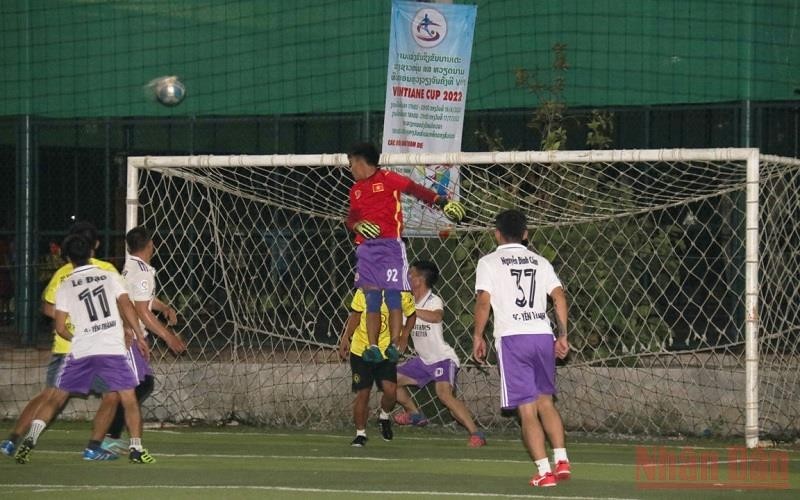 Bế mạc giải bóng đá thanh niên Việt Nam tại Lào lần thứ 9 tranh cúp Vientiane Cup 2023