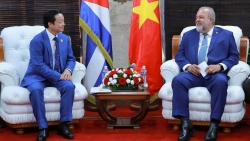 Phó Thủ tướng Trần Hồng Hà hội kiến Thủ tướng Cuba Manuel Marrero Cruz