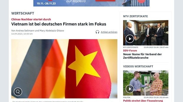 German businesses interested in Vietnam