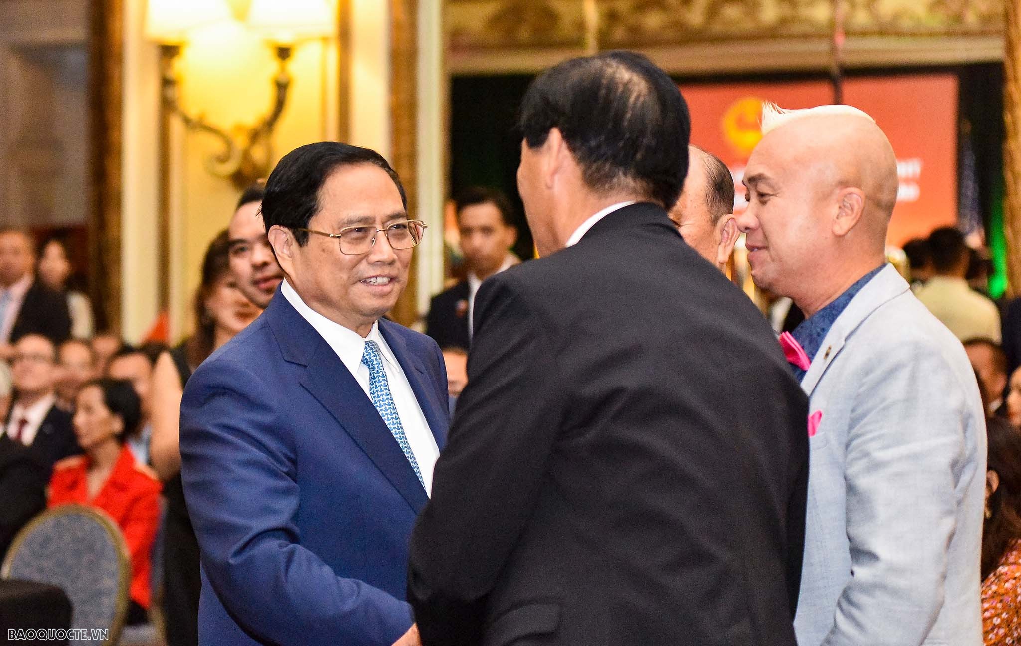 PM Pham Minh Chinh meets Vietnamese community in US