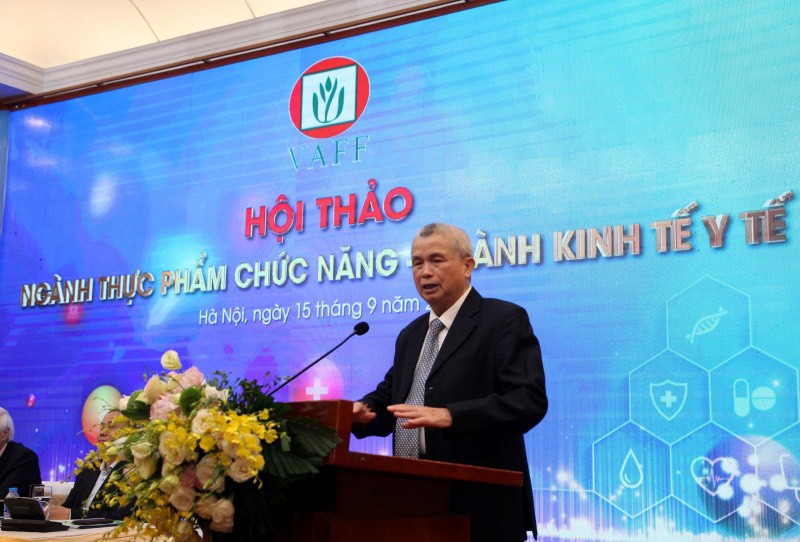 PGS.TS Trần Đáng - Chủ tịch Hiệp hội TPCN Việt Nam phát biểu khai mạc Hội thảo PGS.TS Trần Đáng - Chủ tịch Hiệp hội TPCN Việt Nam phát biểu khai mạc Hội thảo